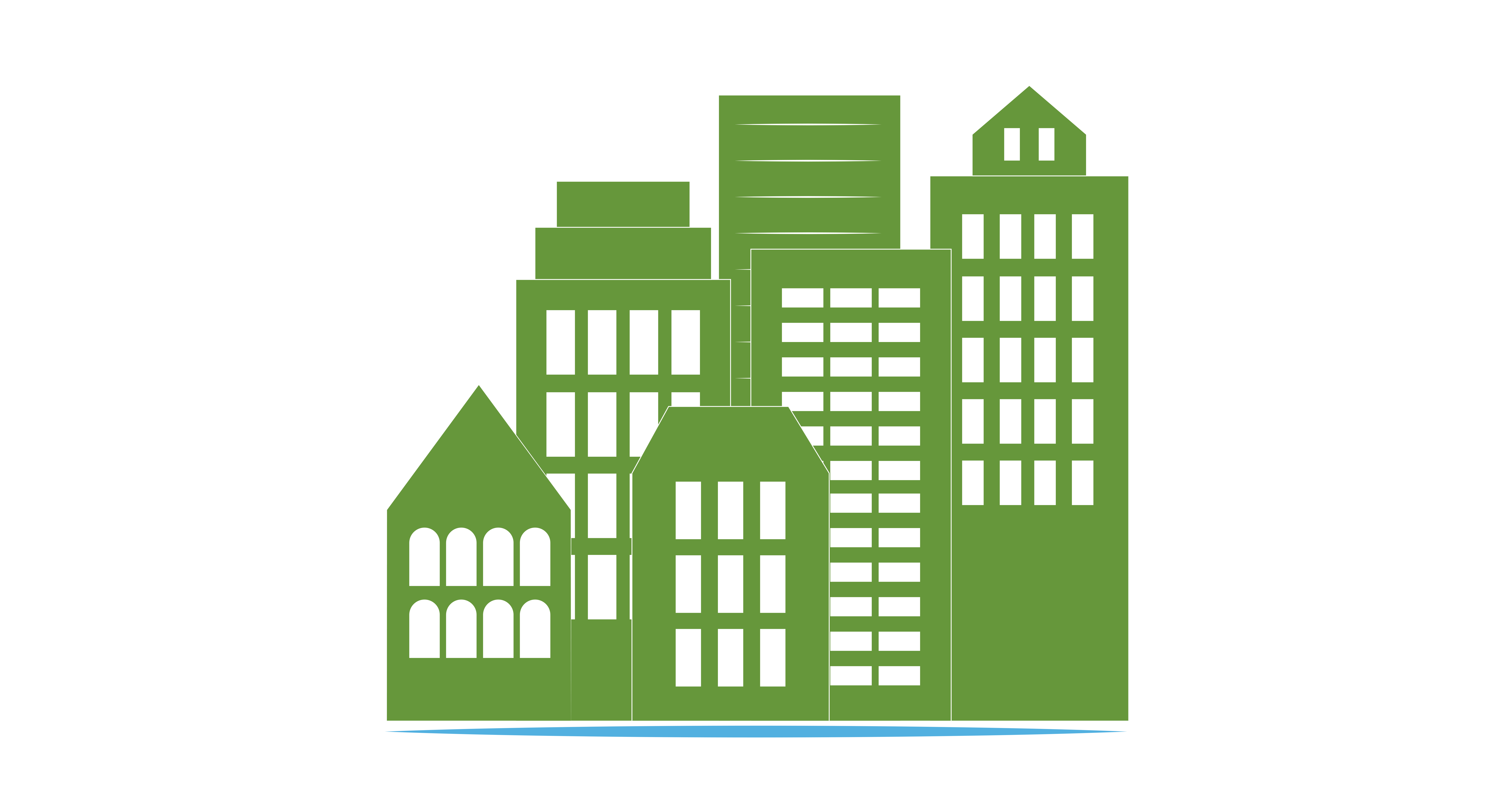 Discover Danville Sites Logo Of Commercial Buildings - Building (7500x3994)