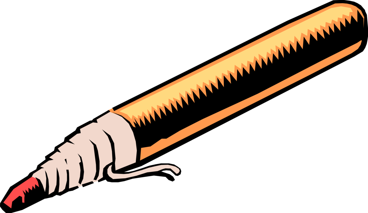 Vector Illustration Of Rubber Eraser For Erasing Marks - Vector Illustration Of Rubber Eraser For Erasing Marks (1210x700)