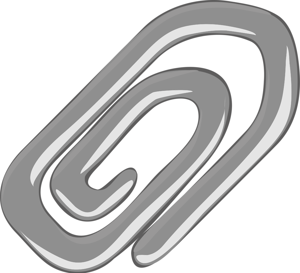 Illustration Of A Paper Clip - Clips (958x873)
