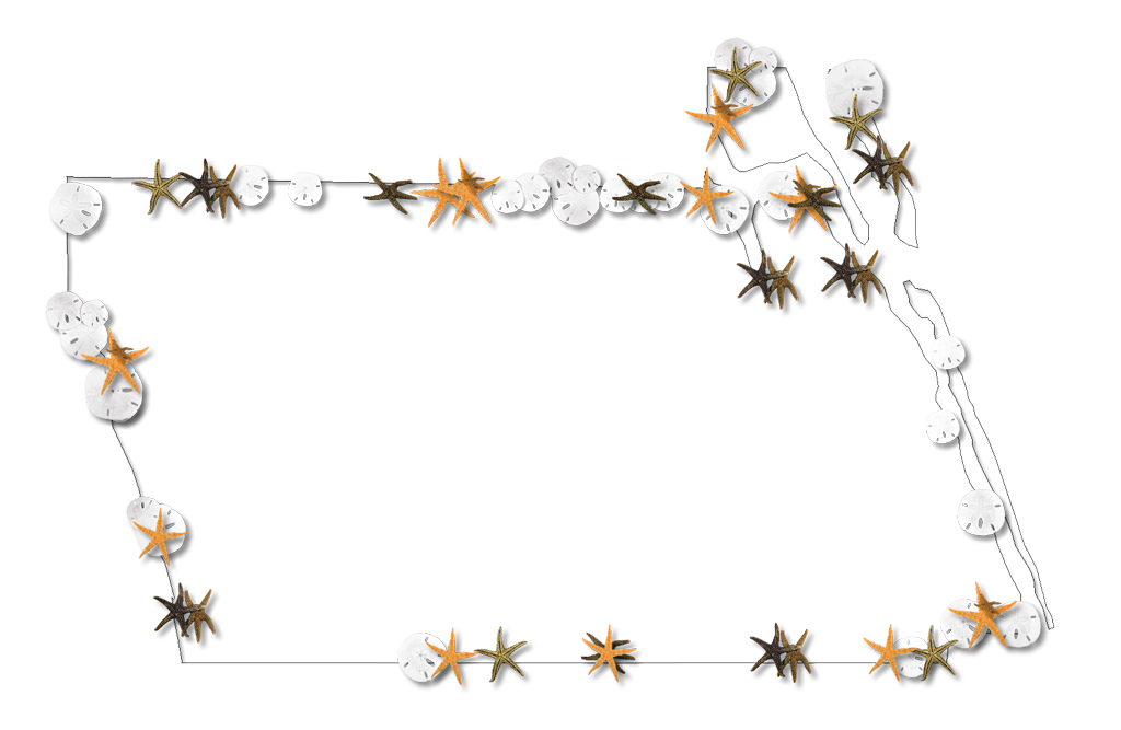 Martin Fancy Frame Style Maps In 30 Styles - Clip Art (1024x667)