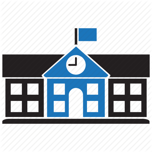 High School Icon - School And College Icon (512x512)