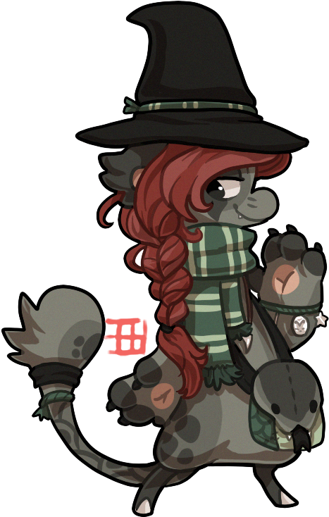 Black Mamba By Griffsnuff - Cartoon (511x759)