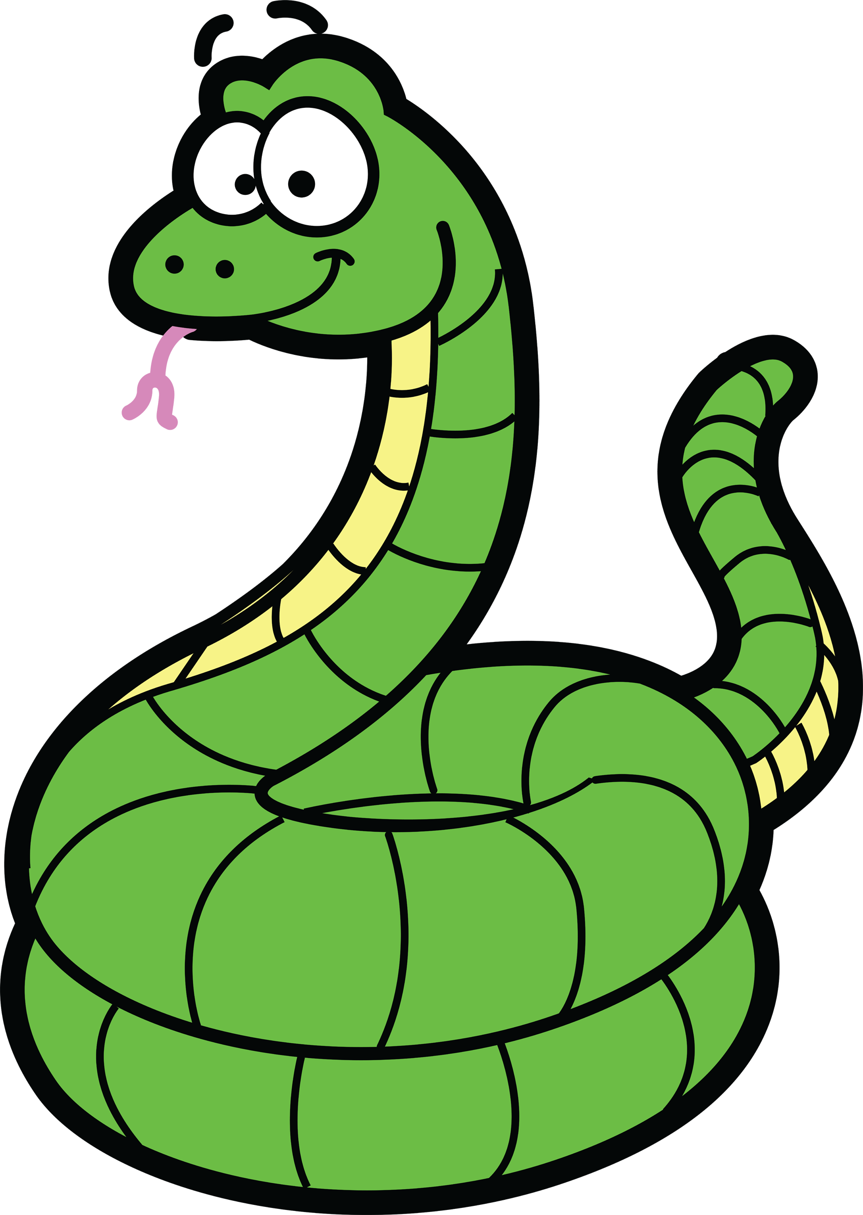 Snake Cartoon Royalty-free Clip Art - Snake Cartoon Royalty-free Clip Art (1704x2400)