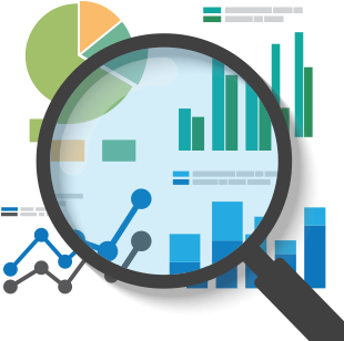 Analytic Analysis Visualized Traffic Bizprowiz Internet - Data Analysis Clipart (350x351)