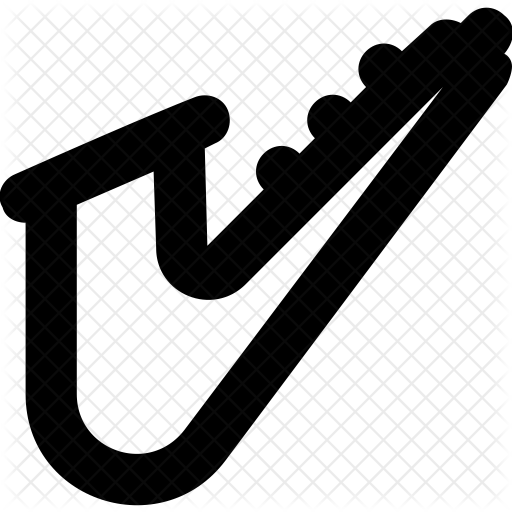 Saxophone Icon - Saxophone (512x512)