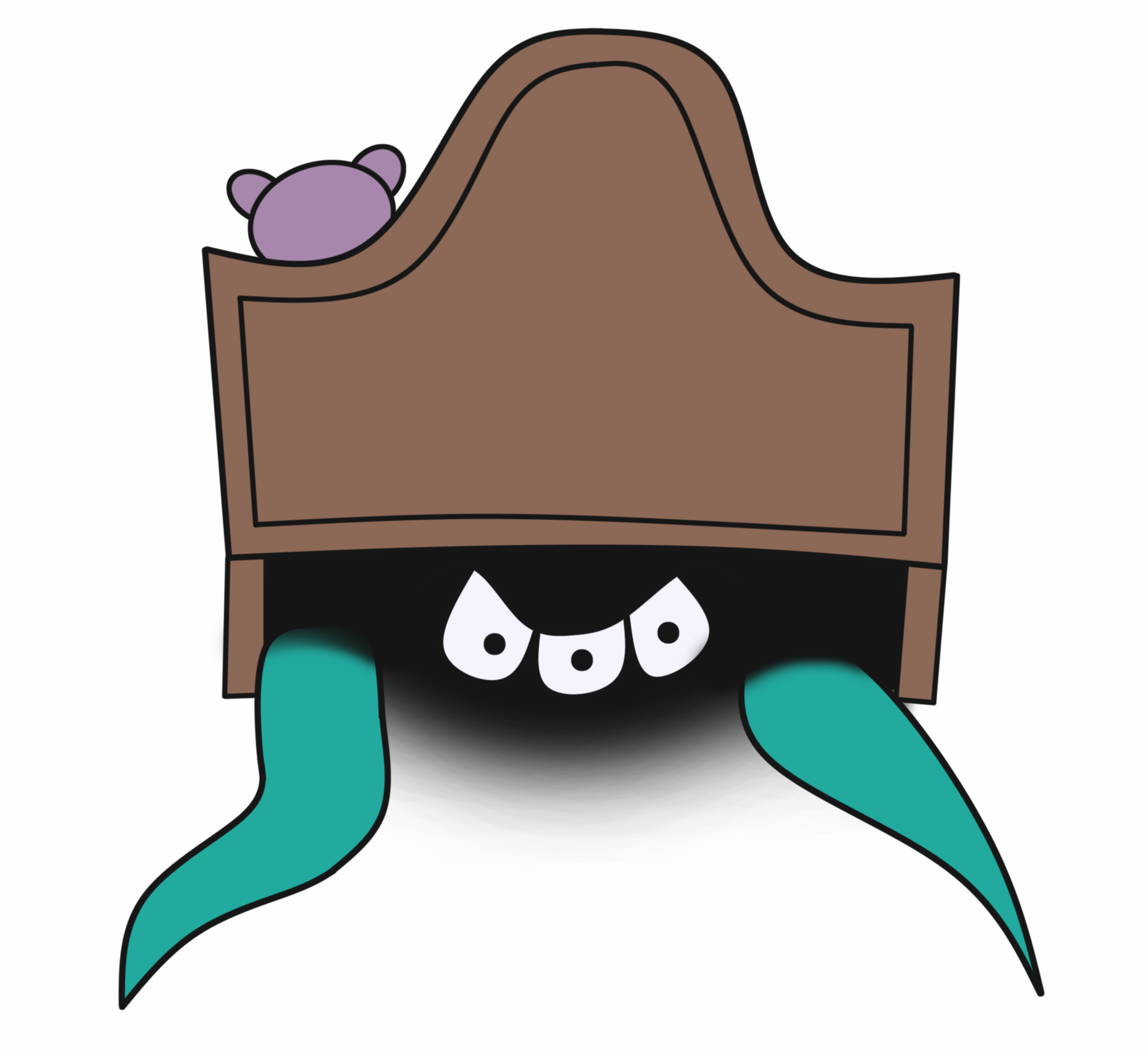 Monsterunderthebed - Cartoon (2220x2042)