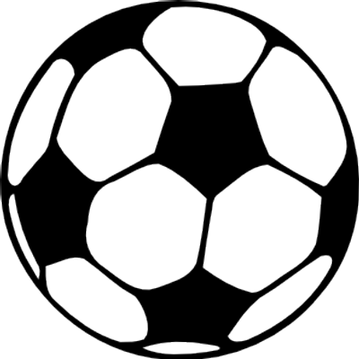 Football Traveller - Football Black And White (400x400)