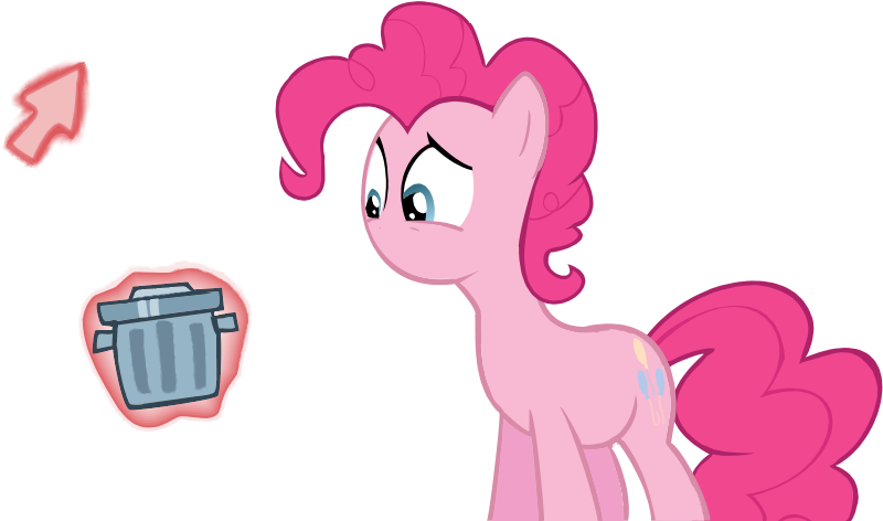 Bubble Berry Loses His Mouth By Touhoubrony - No Mouth Pinkie Pie Png (845x489)