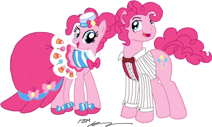 Pinkie Pie And Bubble Berry At The Gala By Stagetechyart - Bubble Berry And Pinkie Pie (1024x577)