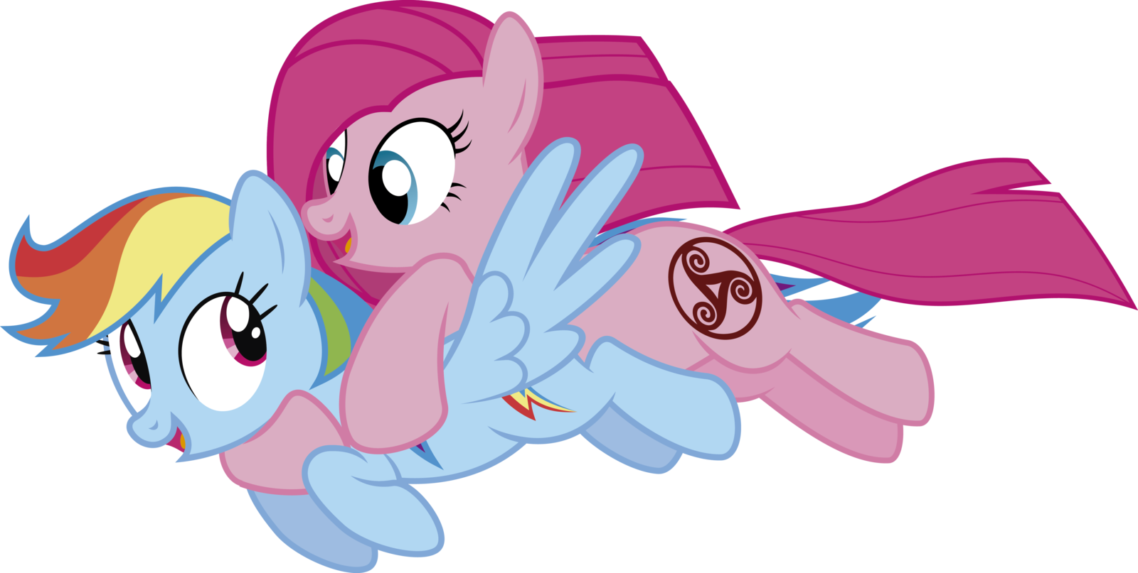 Mlp Pinkie Pie And Bubble Berry Images Hdimagelib - Mlp Pinkie Rose Of Life (1600x807)