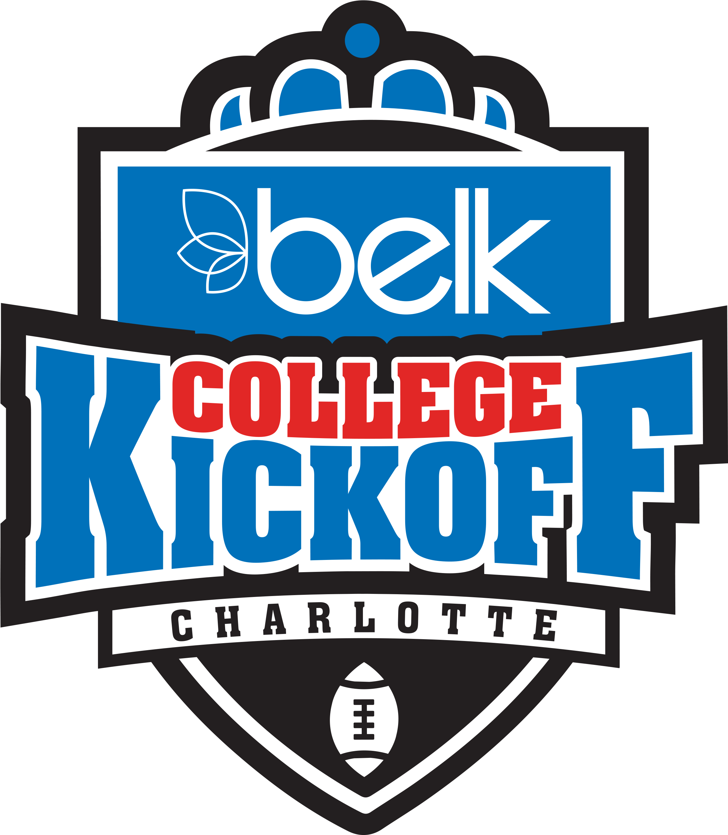 Belk College Kickoff - Belk Kickoff Game 2018 (2551x3301)