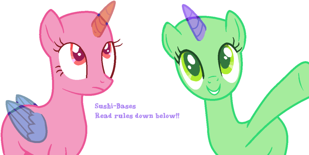 Mlp Base - Mlp Base Pegasus And Unicorn (1024x576)