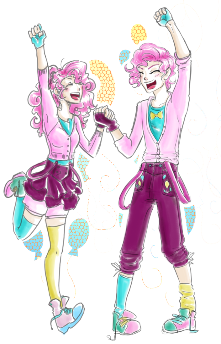 Pinkie Pie By Himram - Pinkie Pie Bubble Berry (713x1120)