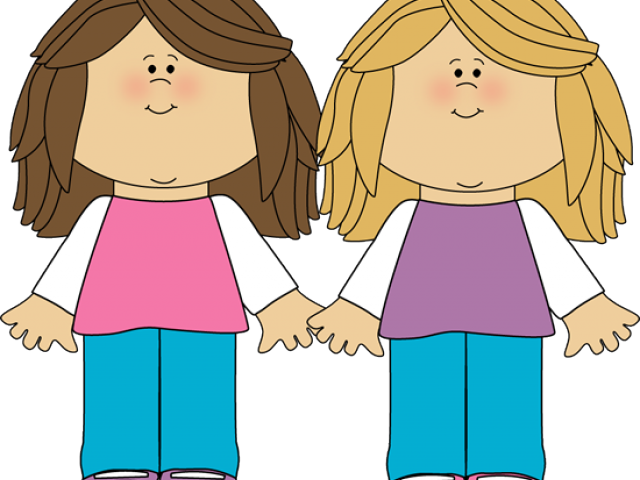 Sisters Clipart - Brother Sister Transparent Png (640x480)