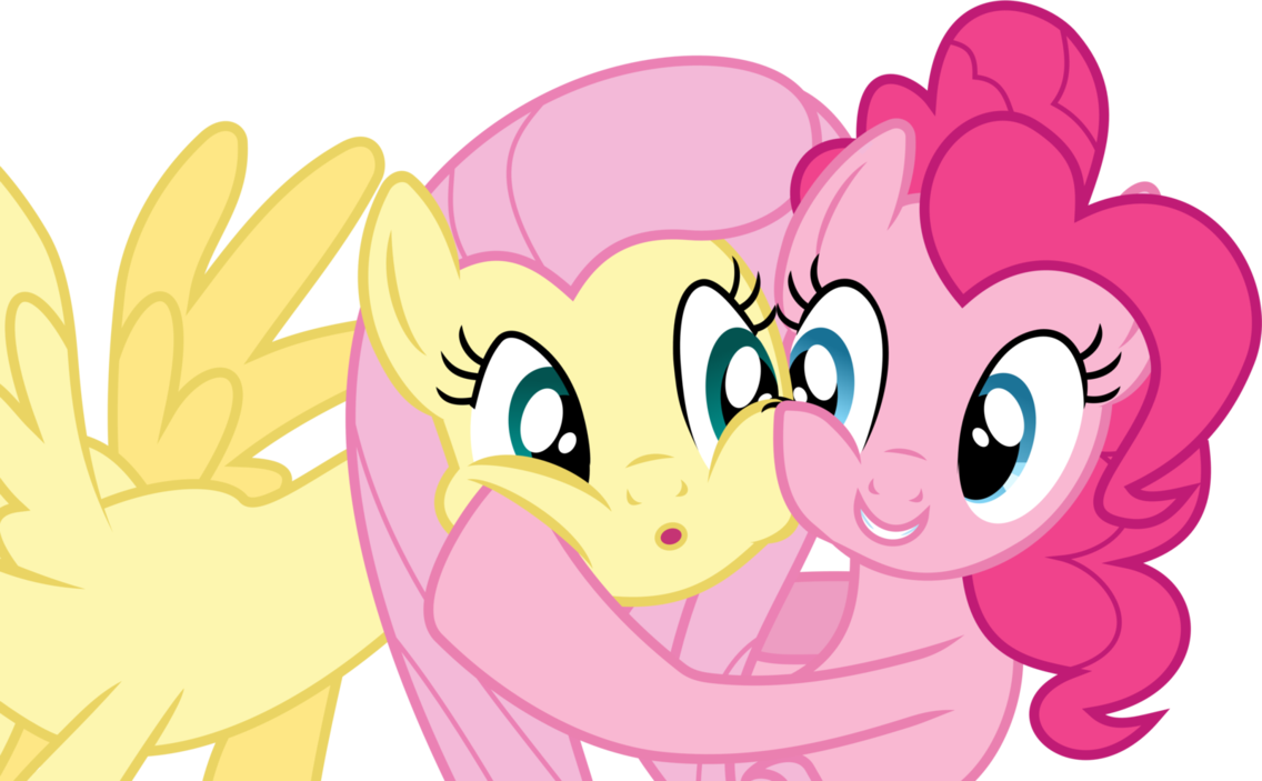 Pinkie Pie Amp Bubble Berry Smile Song Duet Animatic - Pinkie Pie And Fluttershy (1136x703)