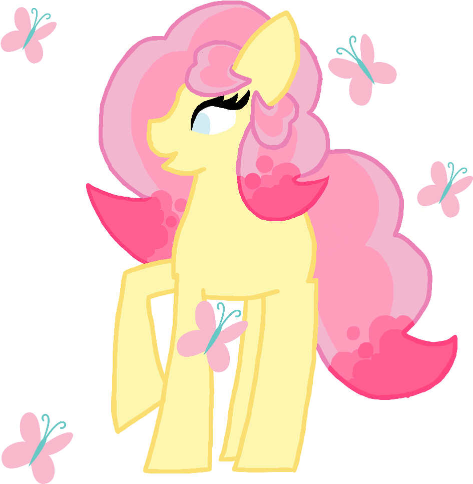 Bubble Berry X Flutter - Cartoon (1000x1000)