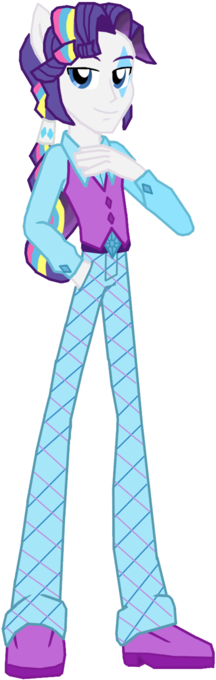 Elusive Eb Rainbow Rocks By Ferrokiva - Equestria Boys Rainbow Rocks (542x1475)
