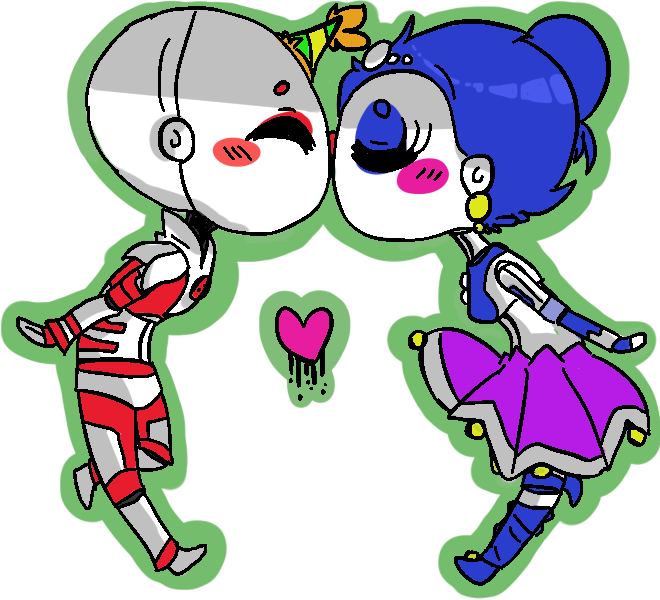 Fnaf Sister Location, Freddy S, Otp, Sisters, Daughters, - Cartoon (660x600)