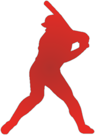 Job Posting St - Silhouette Of Softball Player (319x455)