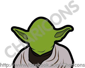 Yoda Charicon By Geekeboy - Yoda (346x429)