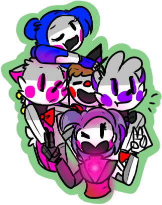 Sister Location, Freddy S, Fnaf, Sisters, Five Nights - Cartoon (421x414)