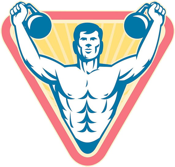 Physical Exercise Kettlebell Weight Training Bodybuilding - Physical Exercise Kettlebell Weight Training Bodybuilding (600x574)