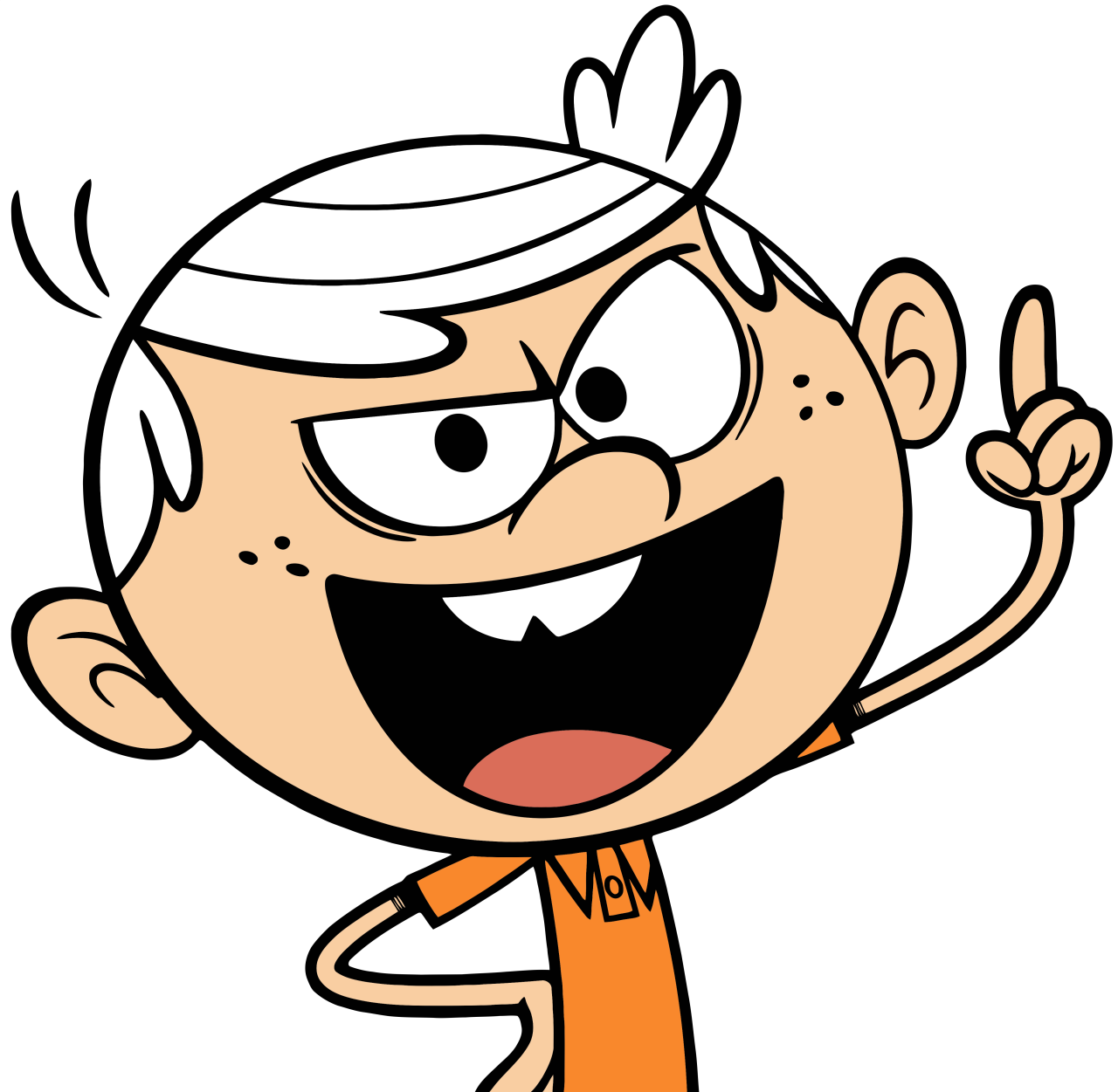 Lincoln's Evil Plan To Ruin His Big Sister's Favorite - Loud House White Hare (1280x1251)