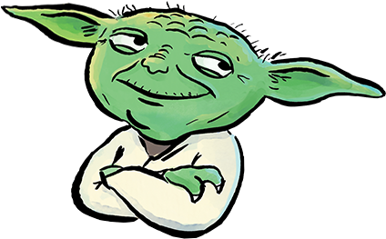 Or Rather, Yoda As Jarrett J - Yoda Star Wars Jedi Academy (440x515)