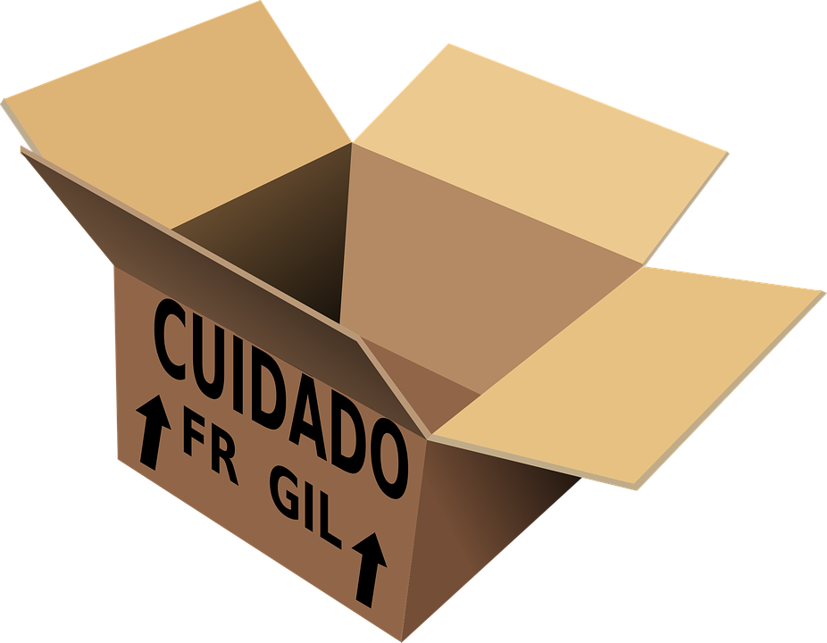 Shipping Box Cliparts 29, Buy Clip Art - Fragile Box (926x720)