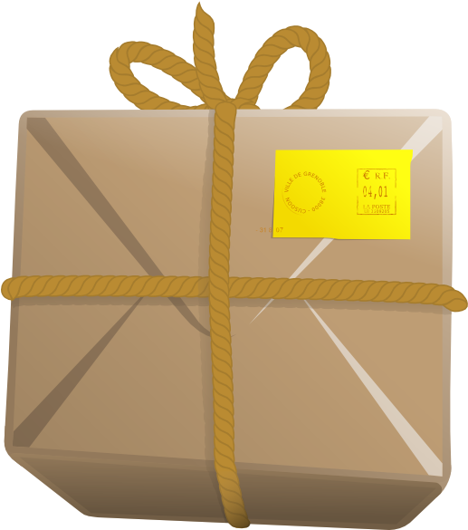 Parcel Clip Art - Parcel Png (516x593)
