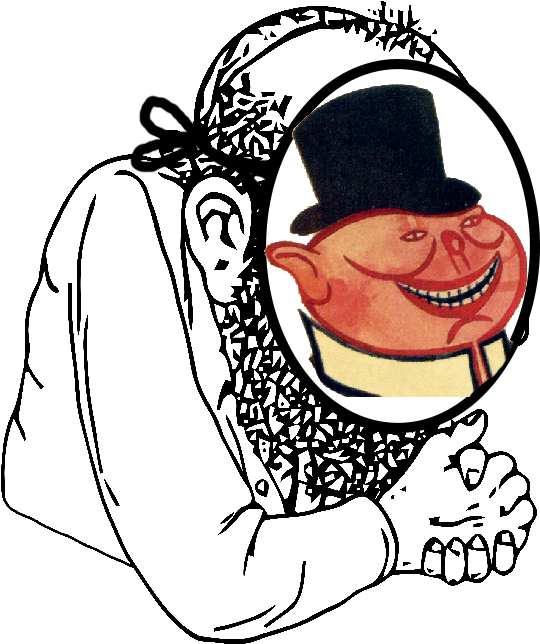 Big Nose Jew Drawing (736x760)