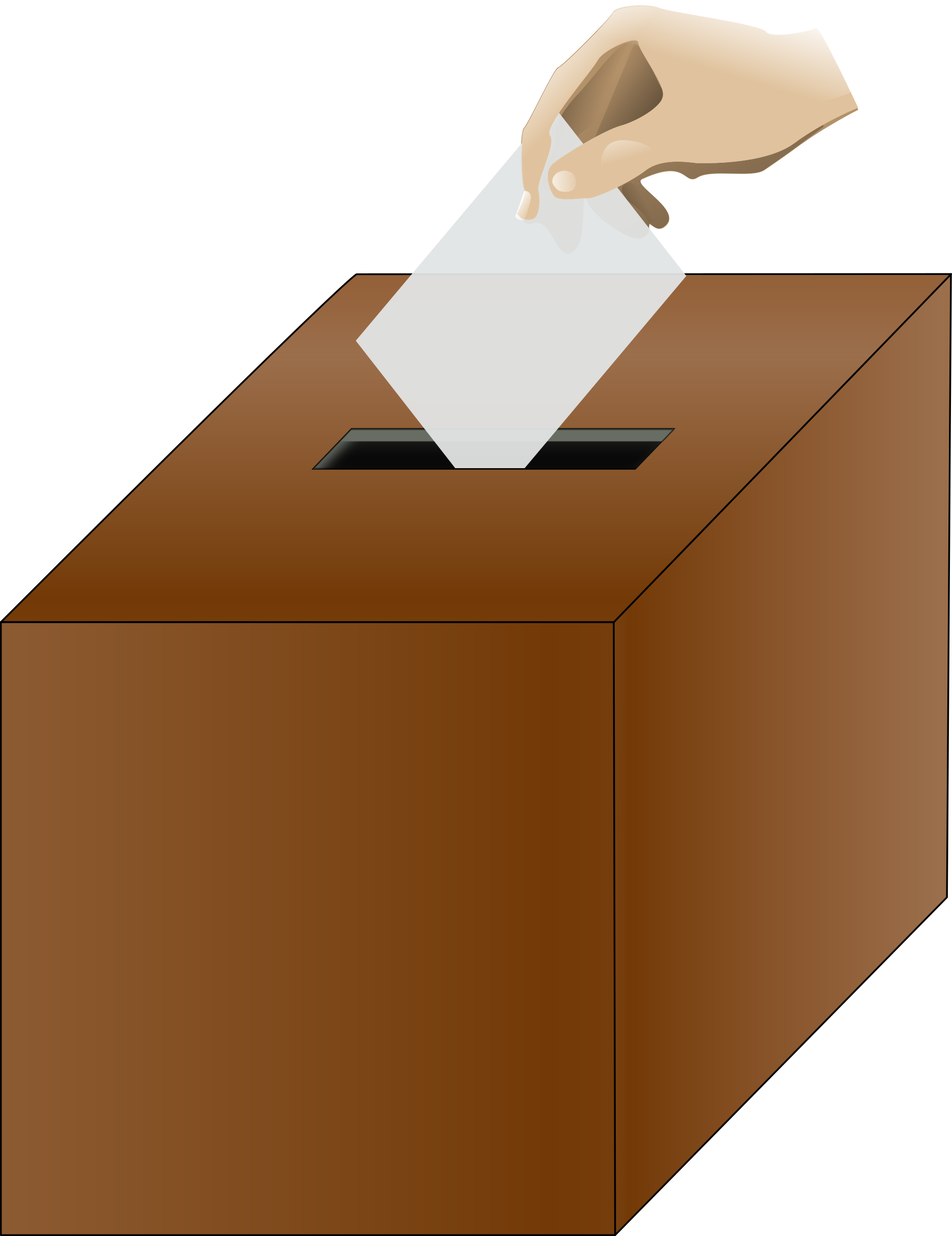 Clipart - Ballot Box Vector Png (1849x2400)