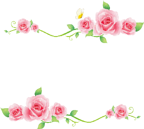 Scrap Rosas Vintage - Marcos De Rosas Png (500x429)