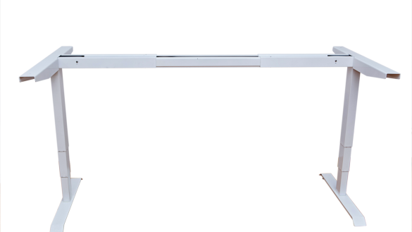 Electric Adjustable Desk Base Dual Motor Ergomax Office - Table (585x329)