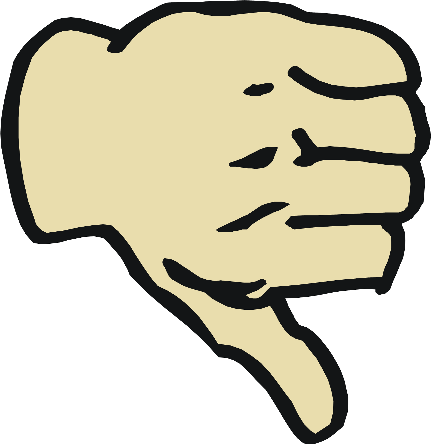 30 Thumbs Down Free Cliparts That You Can Download - Thumb Signal (1816x2103)