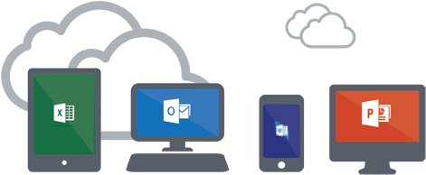 [vendo] Licencias Office 365 - Software De Productividad Png (625x244)