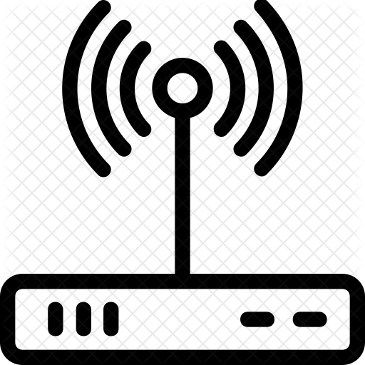Wifi Modem Icon - Antenna Icon (512x512)