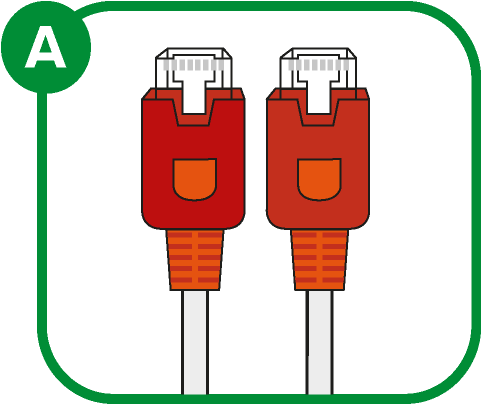 Red Tipped Ethernet Cable - Networking Cables (515x403)