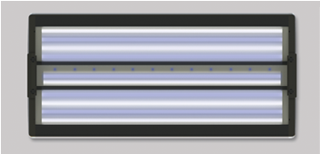 Red Sea T5x2 Rampe D'éclairage Sans Profilé Pour Red - Door (800x800)