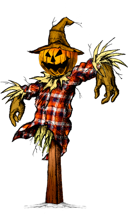 Creepy Scarecrows - Creepy Scarecrow Png (600x778)