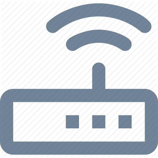 Network Router Symbol Clip Art Icon - Wireless Network Icon Png (512x512)