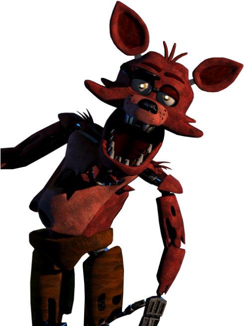 Withered Foxy Fnaf 1 (500x711)