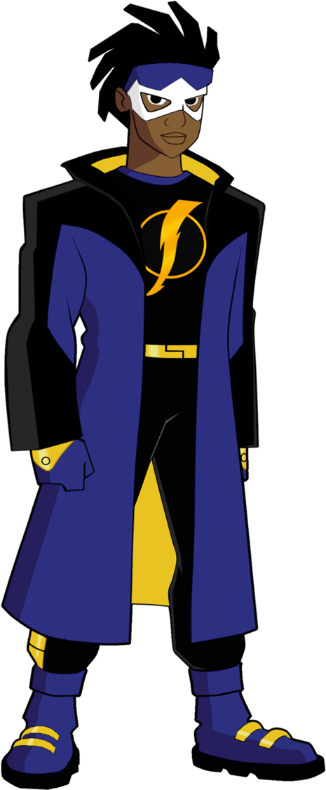 Static Second Costume By Alexbadass On Deviantart - Static Shock Cosplay (600x1125)