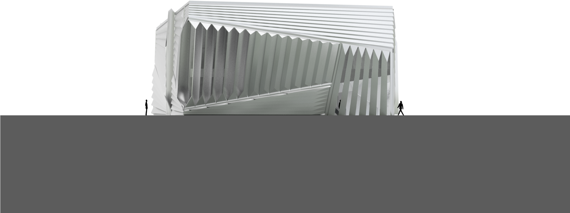 50a2aeb2b3fc4b4ec200005f Eli Edythe Broad Art Museum - Broad Museum La Elevations (2000x1304)