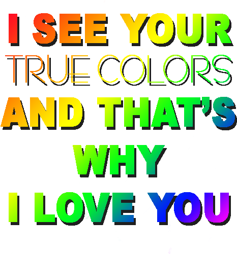 I See Your True Colors - True Colors Cyndi Lauper (500x500)