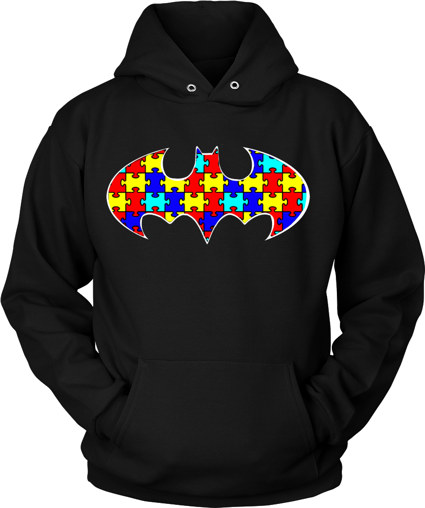 Autism Awareness Batman Shirt - Mountain Biking Hoodie. Perfect Gift For Your Dad, (1000x1000)