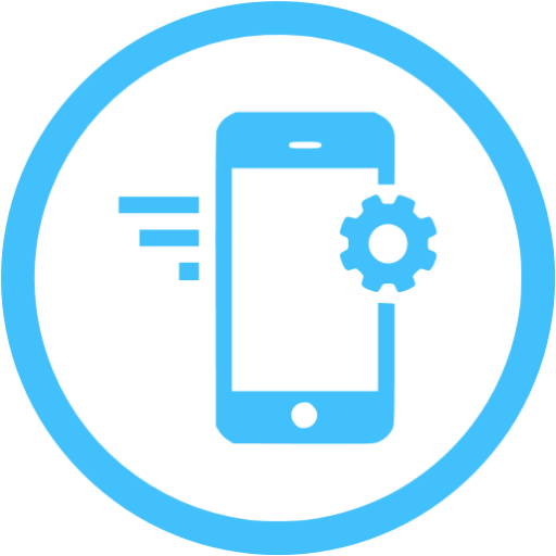 Office Contact - Mobile App Icon Grey (512x512)