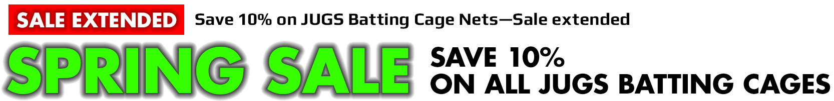 Batting Cage Nets Polyester - Batting Cage (1700x245)