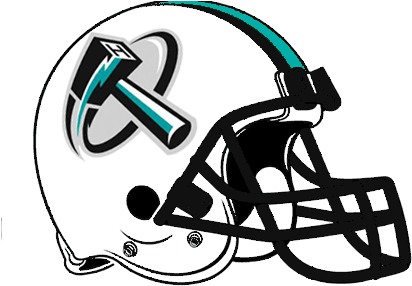Hammers Football Logo - New York Jets Helmet Logo (423x294)