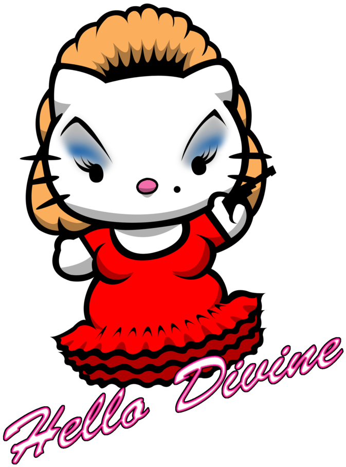 Divine Kat By Yayzus - Cartoon (1024x1365)